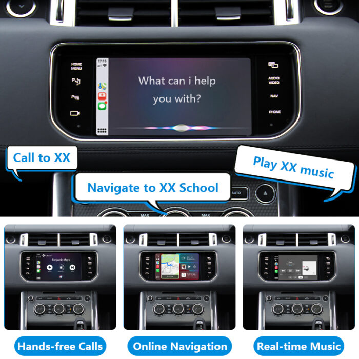 Wireless Apple CarPlay Android Auto Interface for Range Rover Jaguar Bosch - Image 5