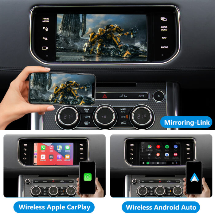 Wireless Apple CarPlay Android Auto Interface for Range Rover Jaguar Bosch - Image 3