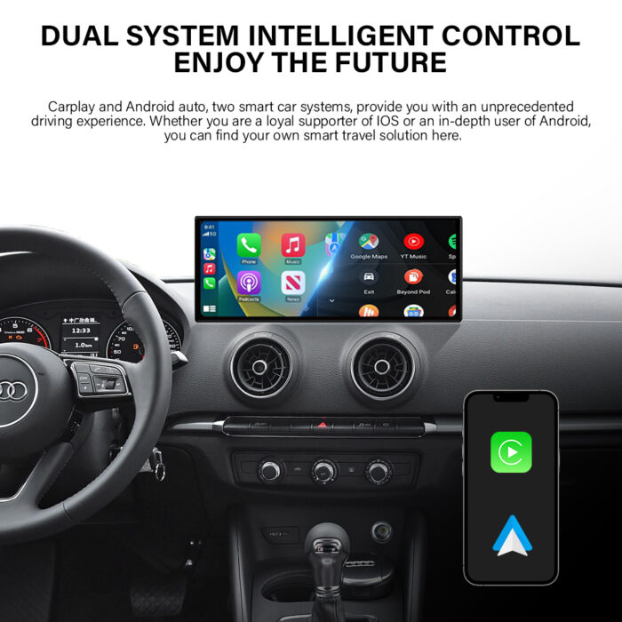 2014-2019 Audi A3 Q3 12.3" 14.9" Ultra-thin Qualcomm Android Touch Screen gps navigation - Image 6