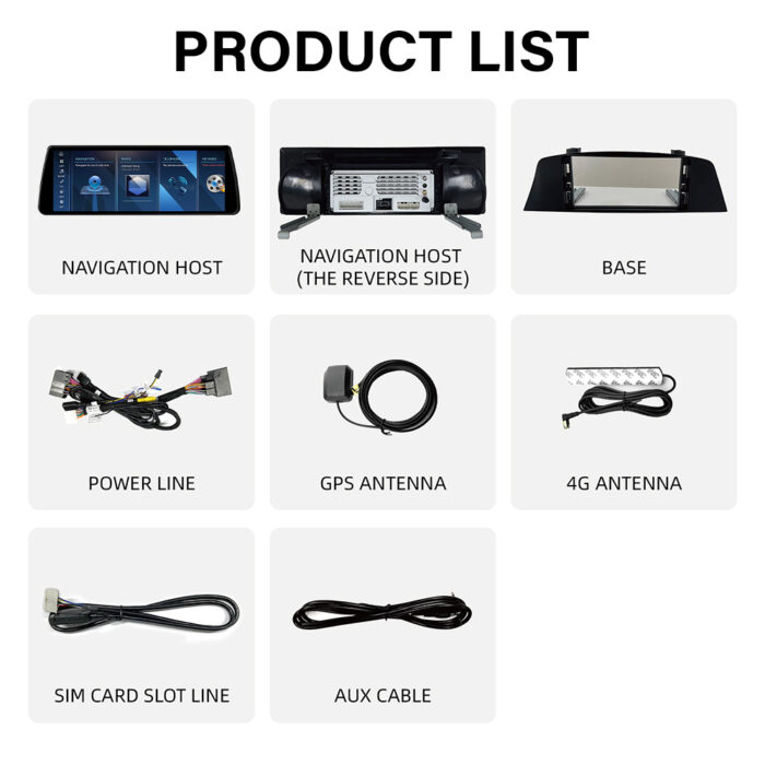 BMW CIC 7 series 12.3" 14.9" Ultra-thin Qualcomm Android Touch Screen gps navigation - Image 2