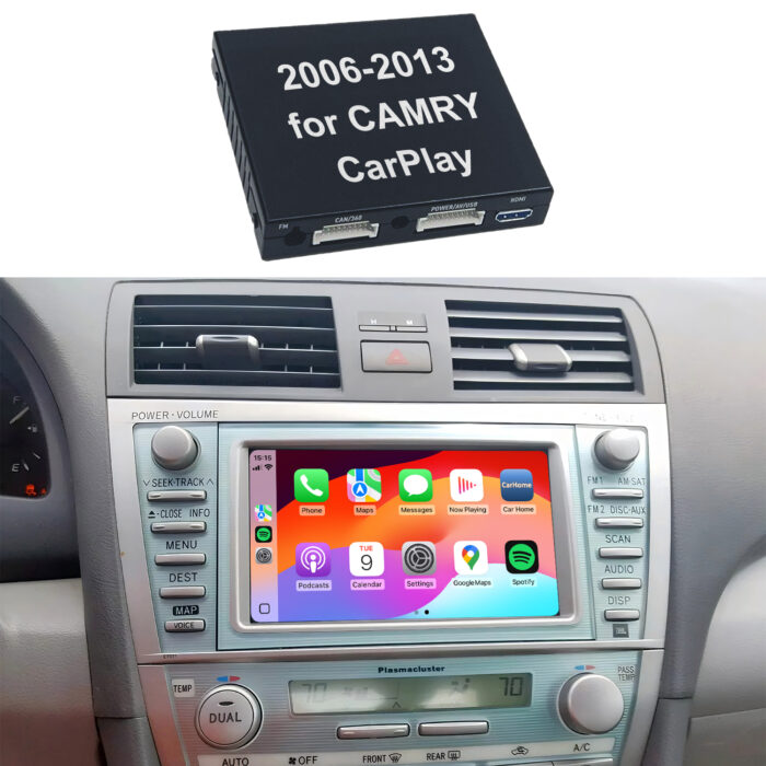 CAMRY Car Radio Wireless Apple Carplay and Android Auto Integration Kits Car Dvd Player for 2006-2013 toyota camry Car