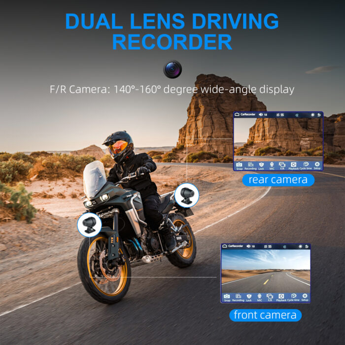 Motorbike Android Car Screen 6.25 Inch Applecarplay Android Auto WiFi IPS Waterproof and Dustproof Support OEM/ODM Portable - Image 4