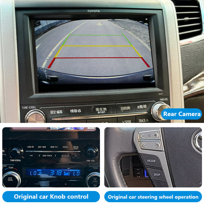 Alphard Vellfire OEM Head Units Wireless Apple CarPlay and Android Auto Integration Kits Car Dvd Player for 2008-2023 Toyota Car - Image 3