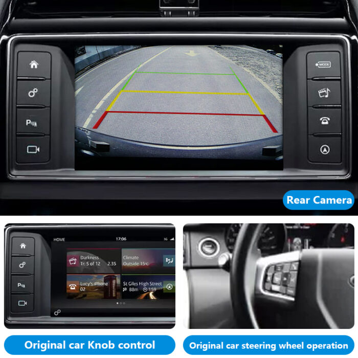 Autommi Wireless Apple CarPlay Android Auto Integration Kit for Land Rover Harman 8.8"/Harman 10.25/Bosch 8.8"/Denso Original Screen - Image 4