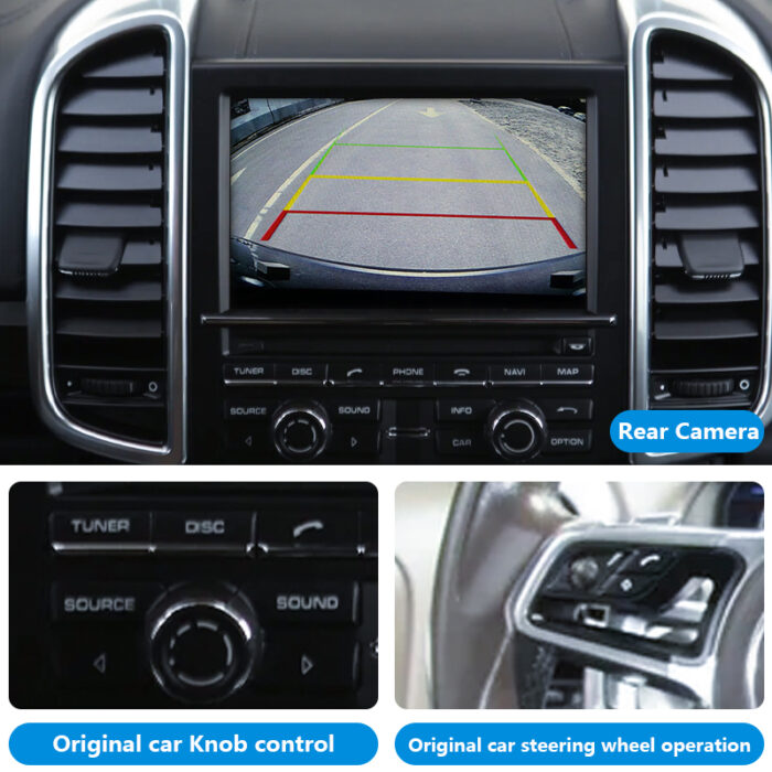 Autommi Wireless Apple CarPlay Android Auto Integration Kit for Porsche PCM3.0/PCM3.1/PCM4.0/CDR3.1 Original Screen - Image 4