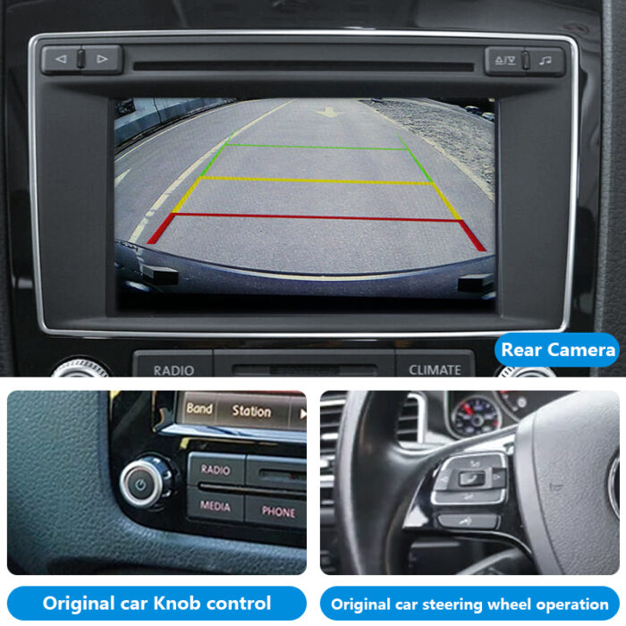 Autommi Wireless Apple CarPlay Android Auto Integration Kit for Volkswagen touareg 6.5/touareg 8/Golf/Phaeton Original Screen - Image 4