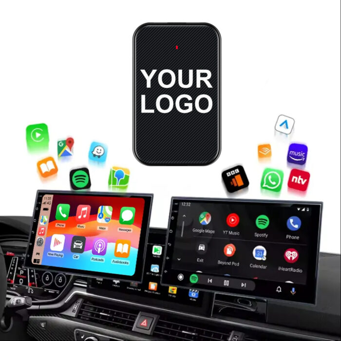 Autommi 2 in 1 Wireless Adapter & CarPlay Wireless Adapter USB for OEM Wired CarPlay for Factory Wired Car Play