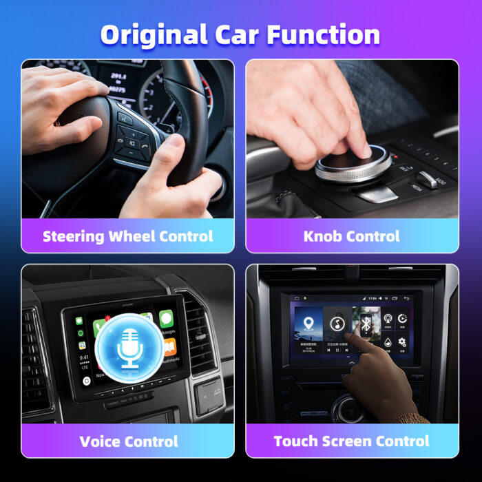 Autommi 2in1 Wireless CarPlay Adapter Android Auto Dongle Box with Wired CarPlay for Cars Wireless CarRadio Companion - Image 3