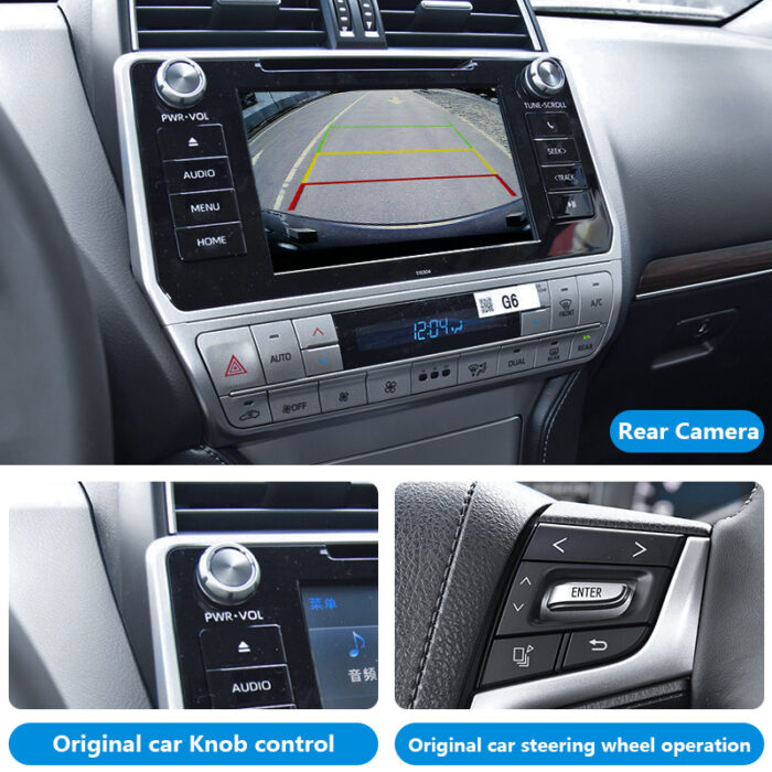 2018-2019 Prado Auto Integration Kits Wireless Apple CarPlay Android Auto Gps Navigation Auto Electronics for Toyota Car DVD Player - Image 3