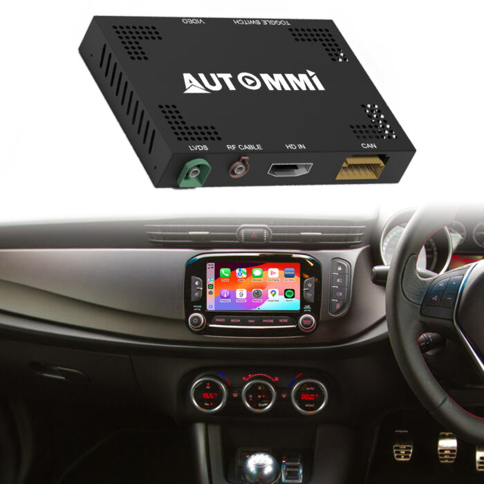 Glulietta Auto Electronics OEM Retrofit Kit Wireless CarPlay Android Auto Interface Module Box for Alfa Romeo