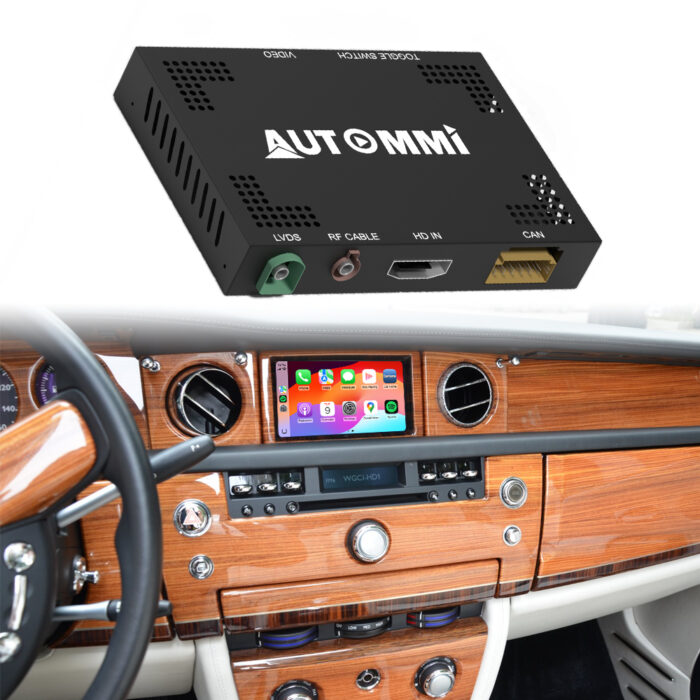 Cullinan Phantom Auto Electronics Upgrade Wireless CarPlay Adapter Android Auto Interface Module Box for 2009 - 2016 Rolls-Royce