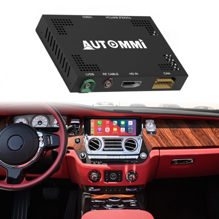 Dawn Auto Electronics Upgrade Wireless CarPlay Adapter Android Auto Interface Module Box for 2016 - 2018 Rolls-Royce