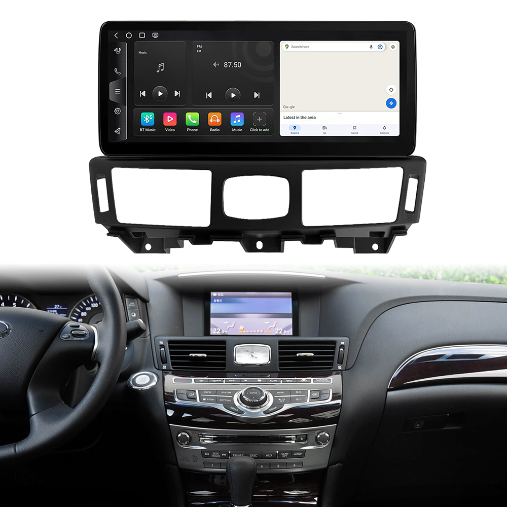 Q70L M25L M37 Y51 M35 Android Car Screen Auto Electronics Wireless CarPlay Android Auto for 2012 - 2019 Infiniti Nissan - Image 2