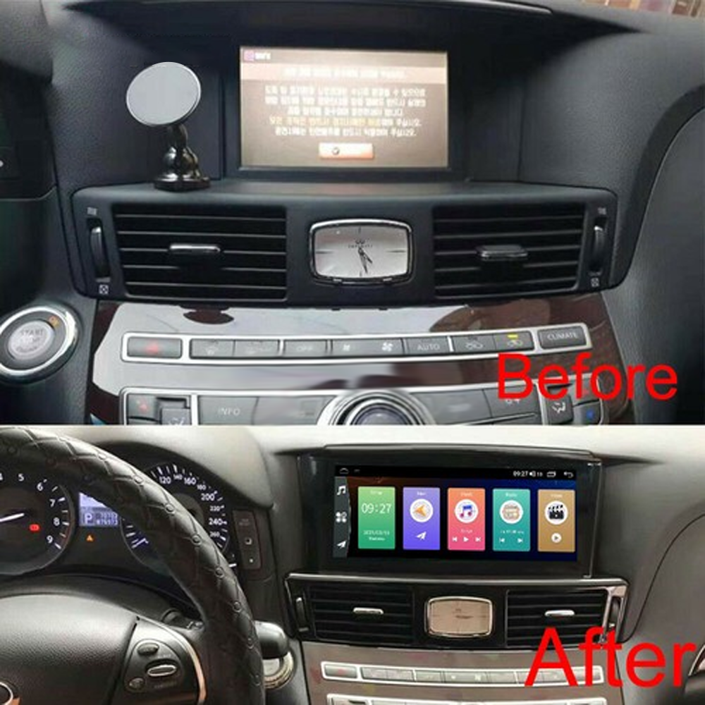 Q70L M25L M37 Y51 M35 Android Car Screen Auto Electronics Wireless CarPlay Android Auto for 2012 - 2019 Infiniti Nissan - Image 4