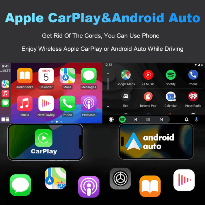 458 F142 488 F142M CarPlay Mirror Link Wireless Apple CarPlay Android Auto Kits Decoder Interface for 2009 - 2025 Ferrari Car - Image 2