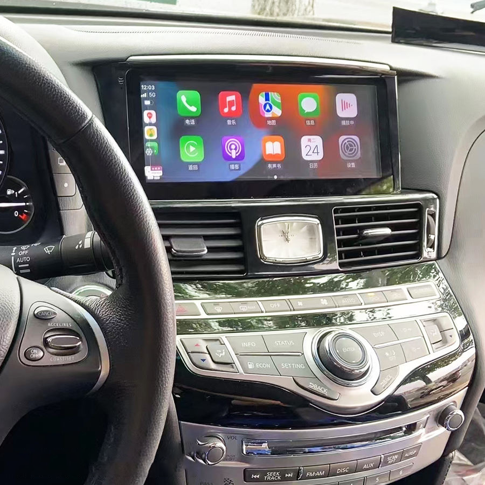 Q70L M25L M37 Y51 M35 Android Car Screen Auto Electronics Wireless CarPlay Android Auto for 2012 - 2019 Infiniti Nissan - Image 5