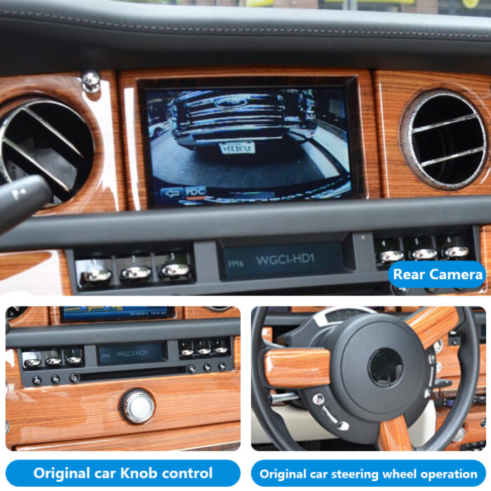 Cullinan Phantom Auto Electronics Upgrade Wireless CarPlay Adapter Android Auto Interface Module Box for 2009 - 2016 Rolls-Royce - Image 4