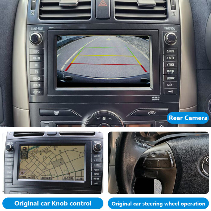 2006-2012 Blade OEM Head Units Wireless Apple CarPlay Android Auto Integration Kits Car DVD Player for Toyota Car - Image 4