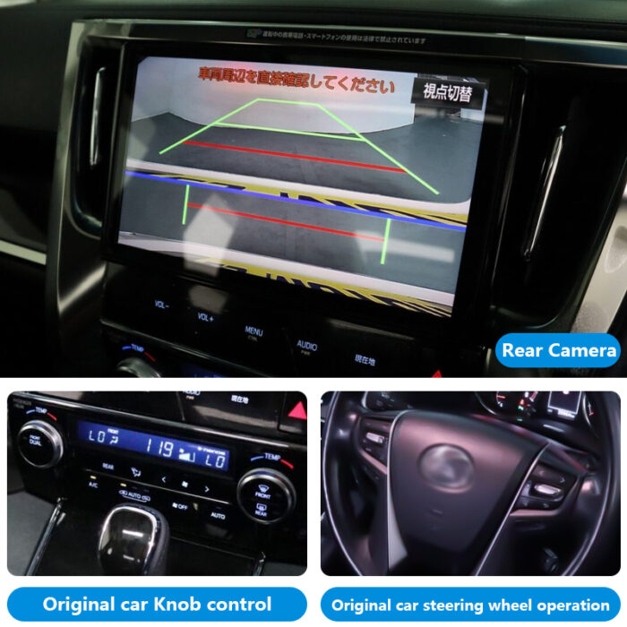 Z66T/ZA4T/Y66T/Z68T /Y68T/Y64T/W66T/W68T Wireless Apple CarPlay and Android Auto Integration Kits Car DVD Player for 2015-2019 Toyota Alphard Vellfire Car - Image 5
