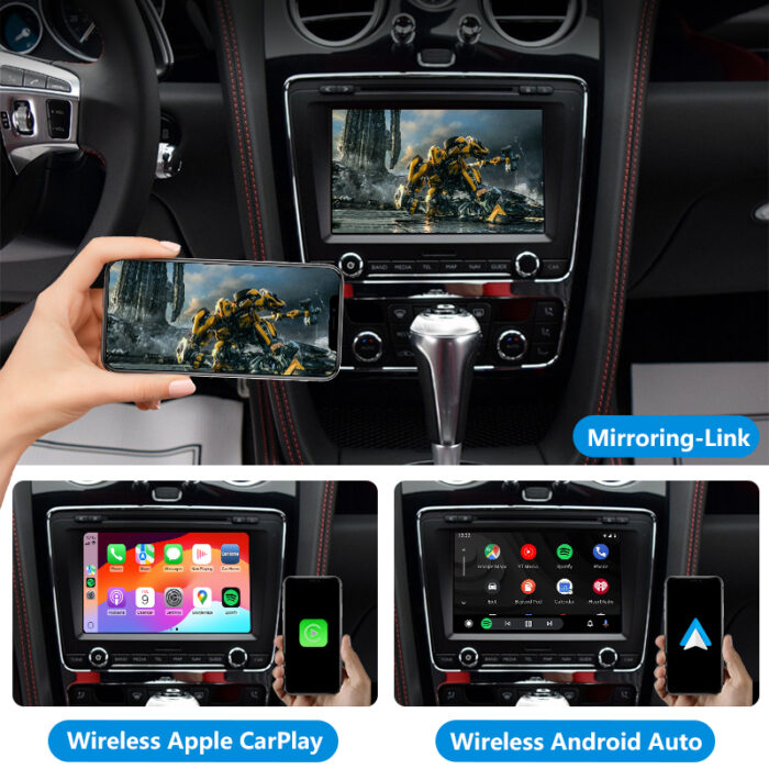 Continental Auto Electronics Wireless CarPlay Adapter Android Auto Interface Module Box for 2012 - 2019 Bentley - Image 5