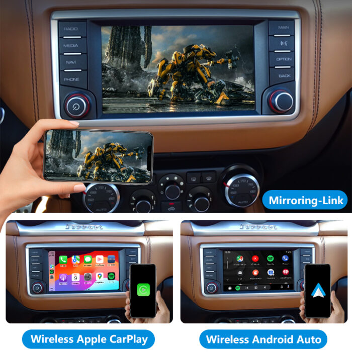 Fast Delivery USB Portable Mirror Link Navigation Car Player Wireless Android Auto Carplay Module for 2015 Ferrari California T - Image 5