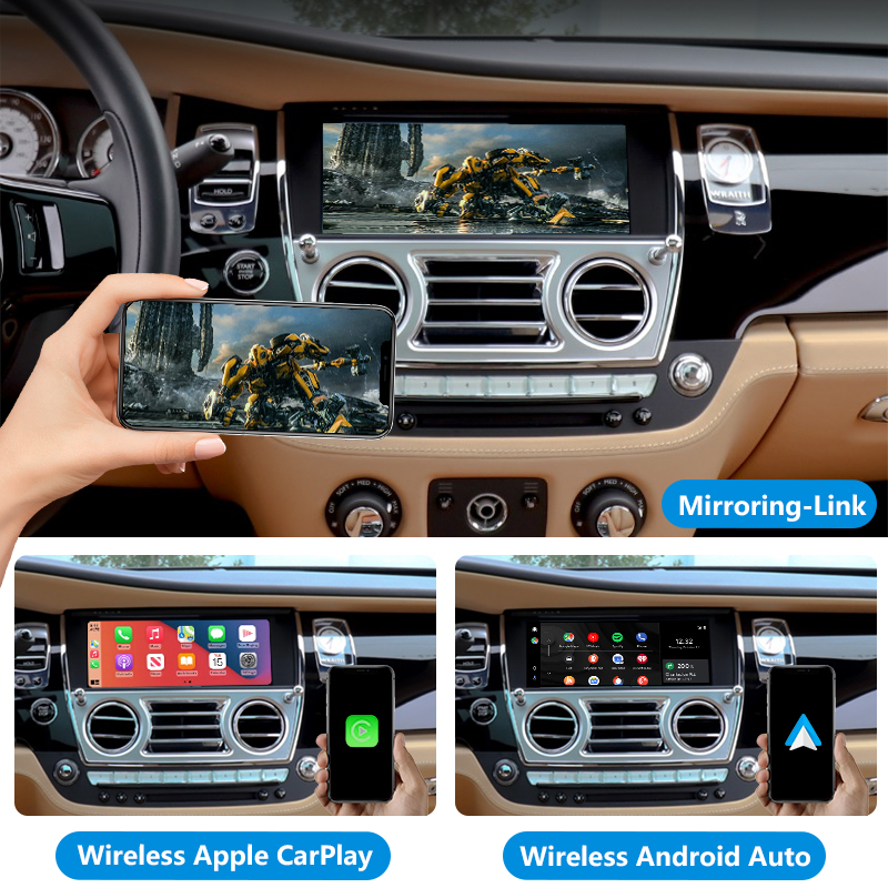 Wraith Auto Electronics Upgrade Wireless CarPlay Adapter Android Auto Interface Module Box for 2013 - 2015 Rolls-Royce - Image 5