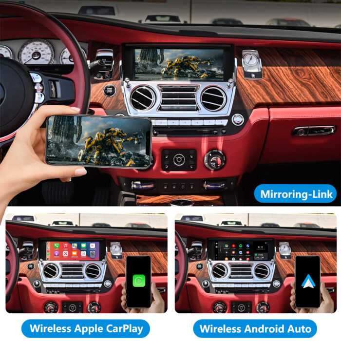 Dawn Auto Electronics Upgrade Wireless CarPlay Adapter Android Auto Interface Module Box for 2016 - 2018 Rolls-Royce - Image 5