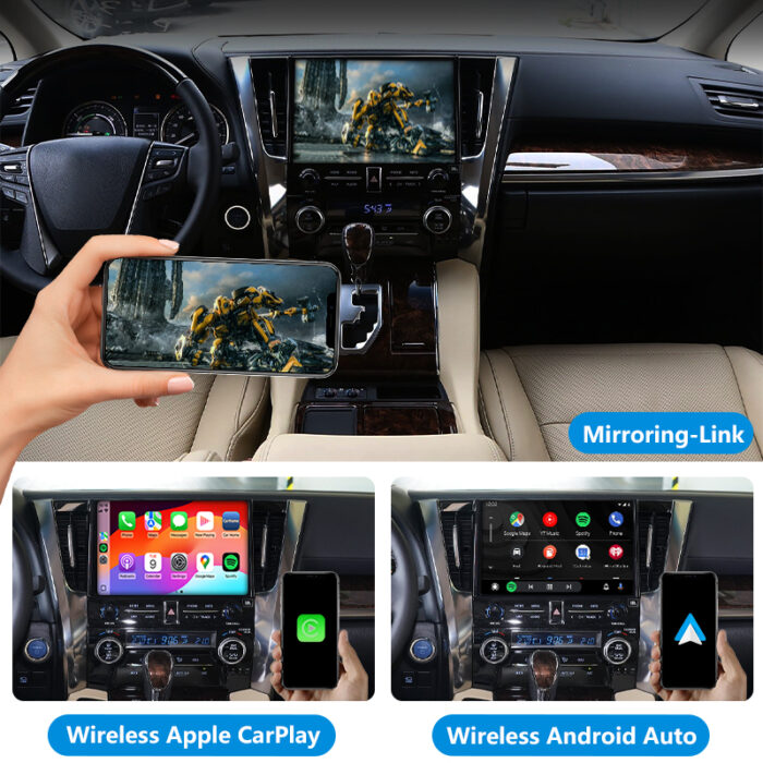 2020-2022 Elfa Original Head Units Wireless Apple CarPlay and Android Auto Integration Kit Auto Electronics for Toyota  Car - Image 6
