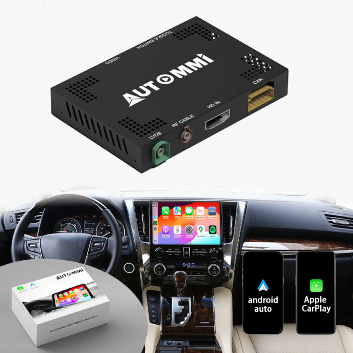 2020-2022 Elfa Original Head Units Wireless Apple CarPlay and Android Auto Integration Kit Auto Electronics for Toyota  Car